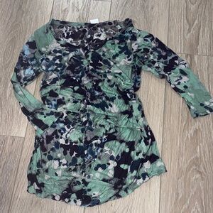 Stylish Green and Black Women's Top